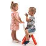 Scaunel cu spatar pentru copii Smoby red
