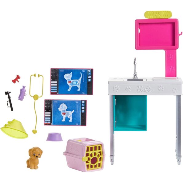 set-barbie-i-can-be-cabinet-veterinar-gjl68-cu-accesorii-2